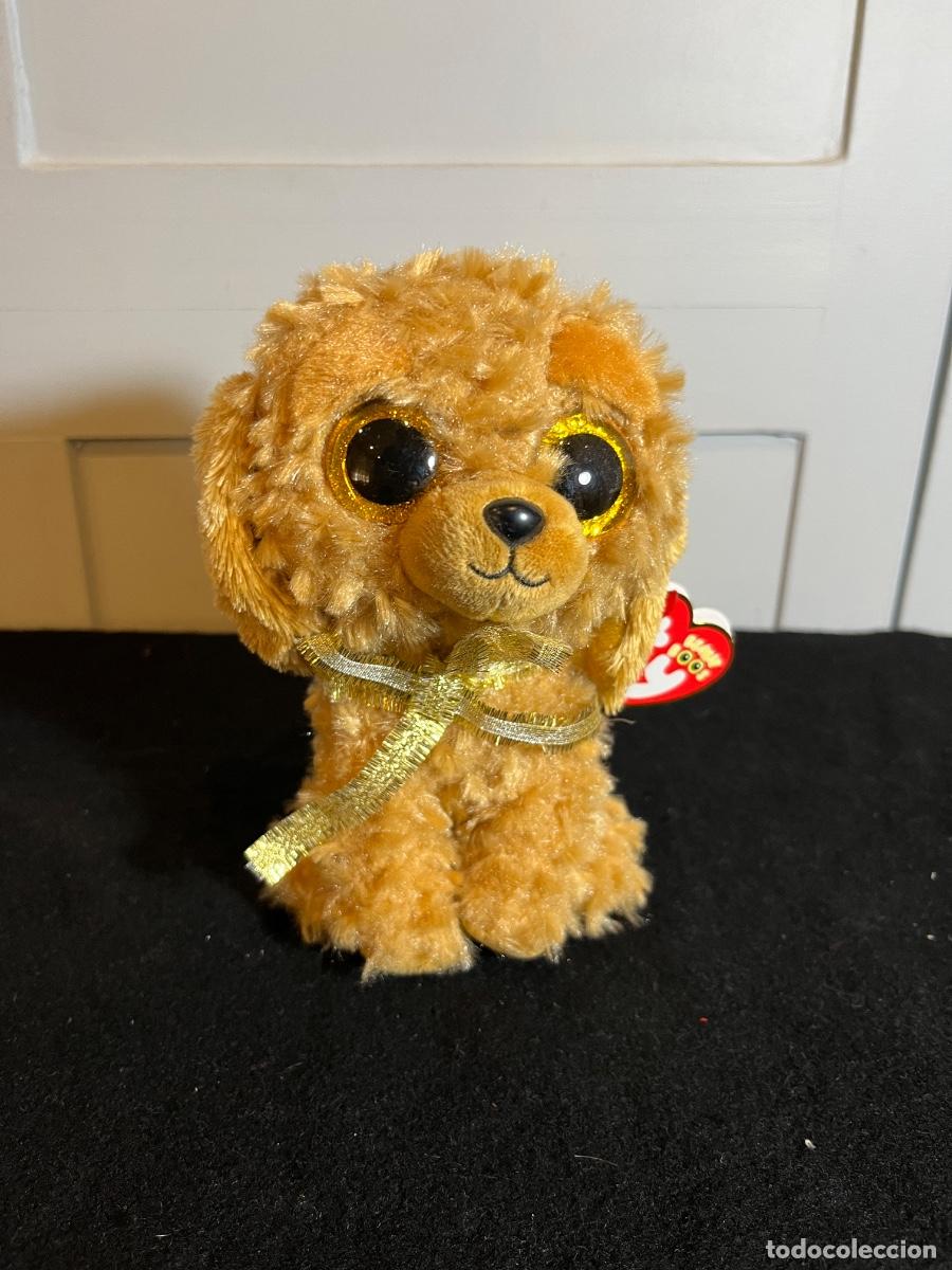 Altes Spielzeug: Peluche TY Beanie Boos Noodles Goldendoodle ojos brillantes original con etiqueta