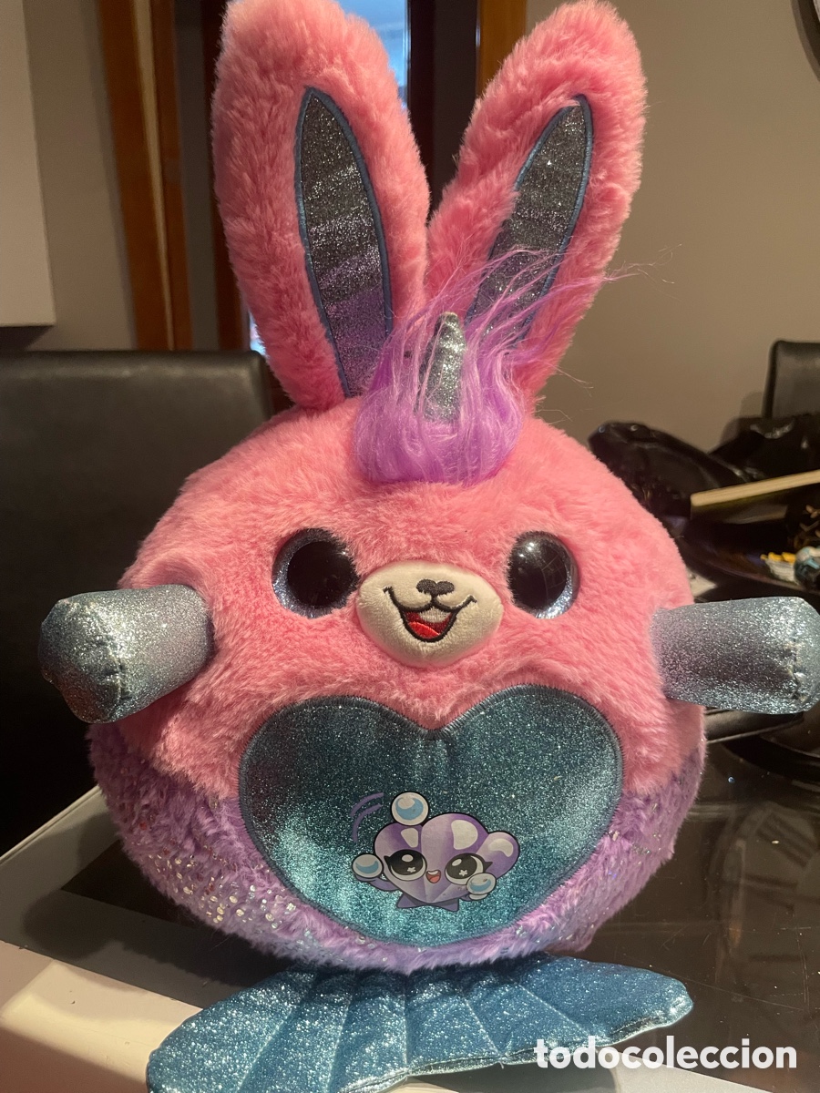 Juguetes Antiguos: Peluche Rainbocons Mermaidcorn serie 7