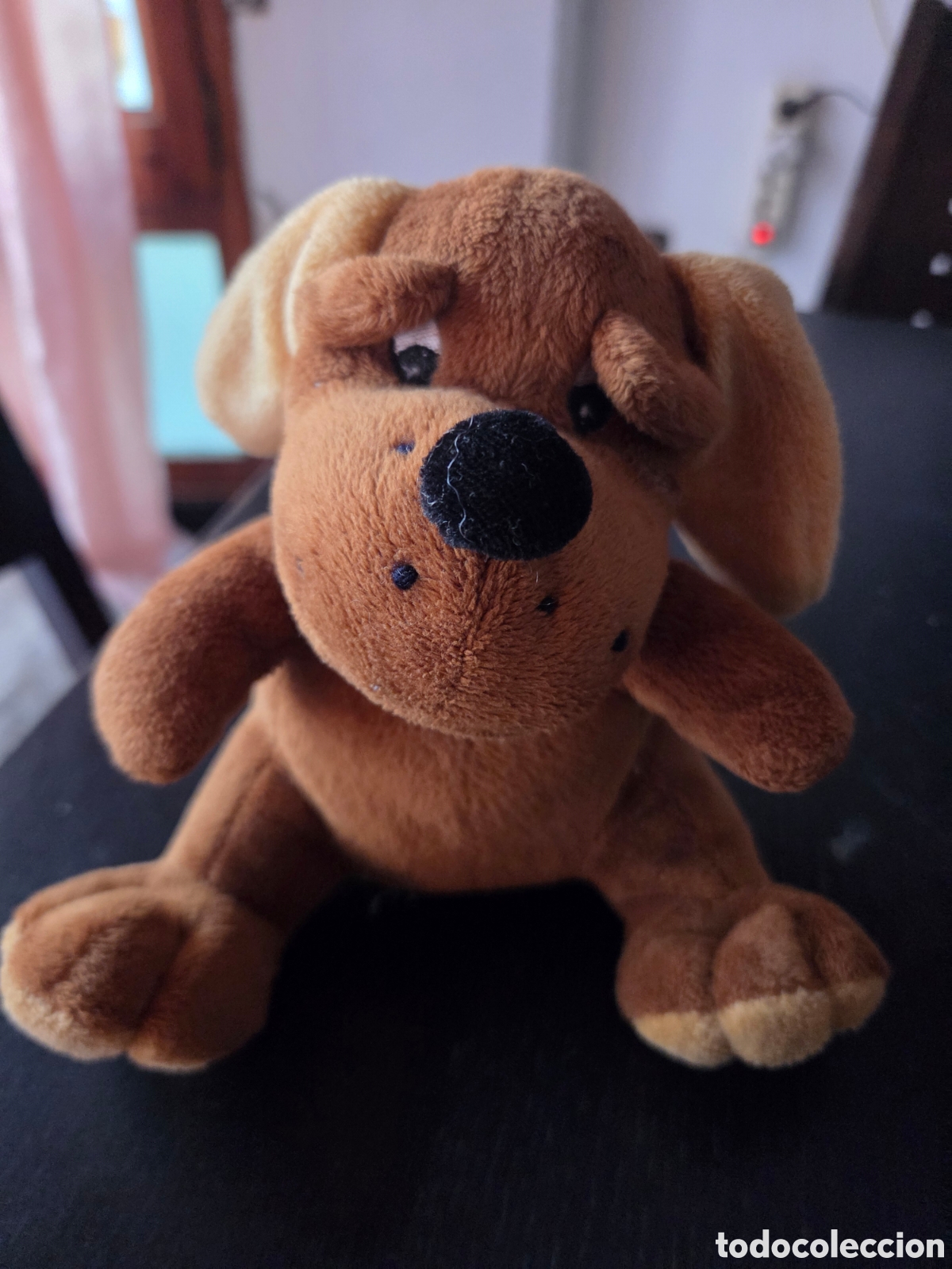 Juguetes Antiguos: Peque&ntilde;o perrito de peluche