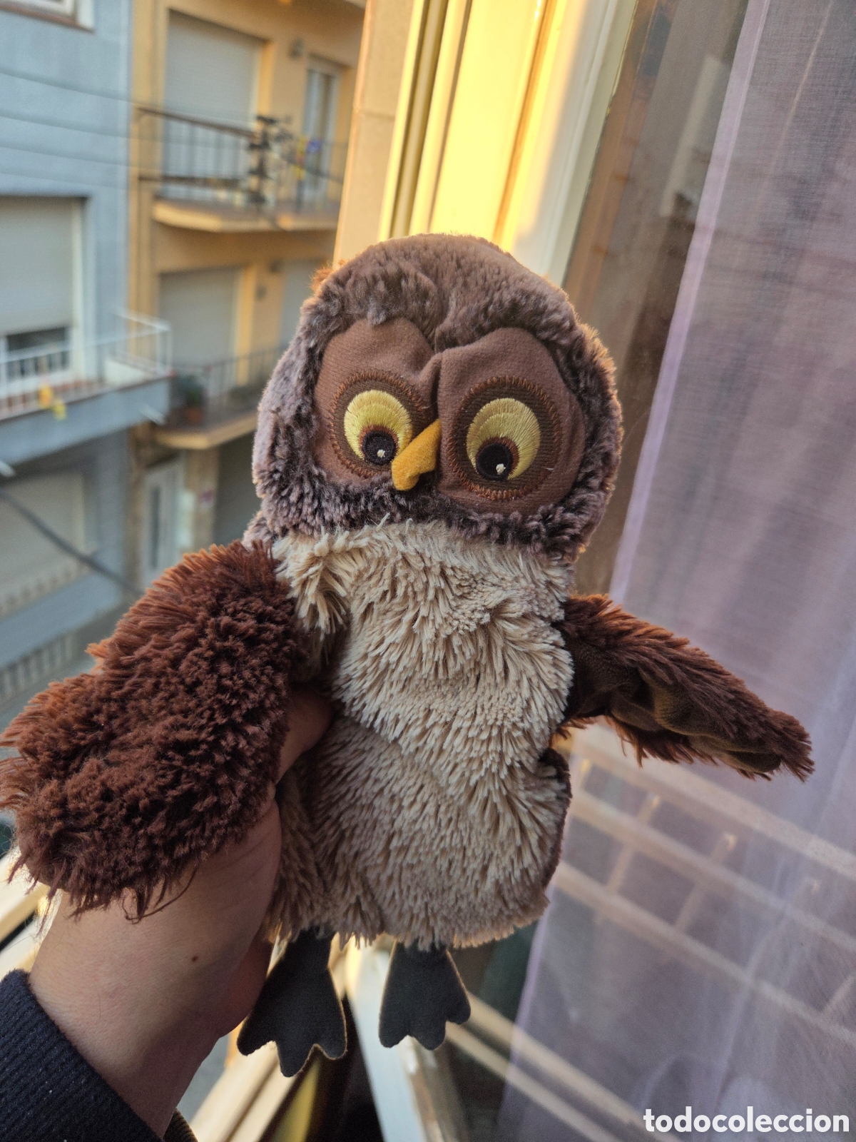 Giocattoli Antichi: Buho de peluche peque&ntilde;o