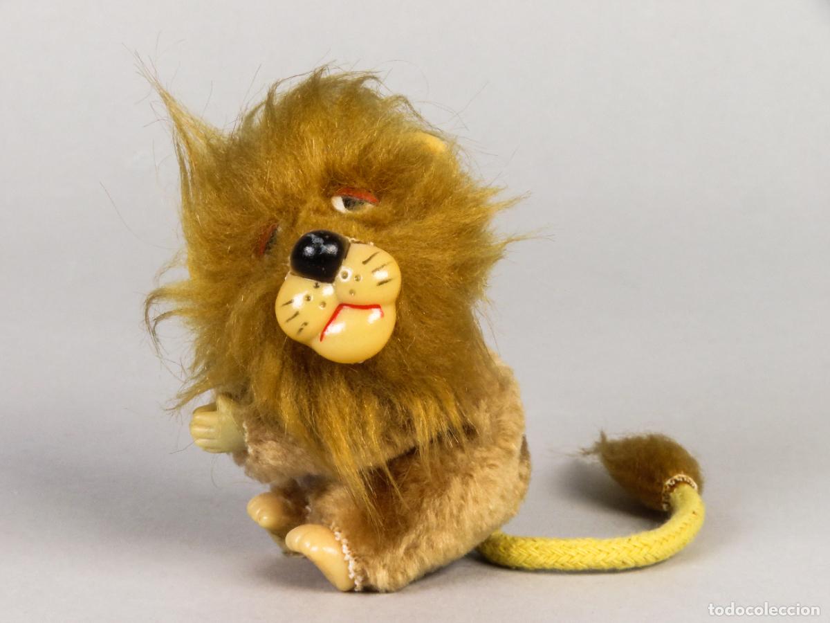 Giocattoli Antichi: Le&oacute;n Virkiki pinza pitipinzas peluche para mochila a&ntilde;os 80