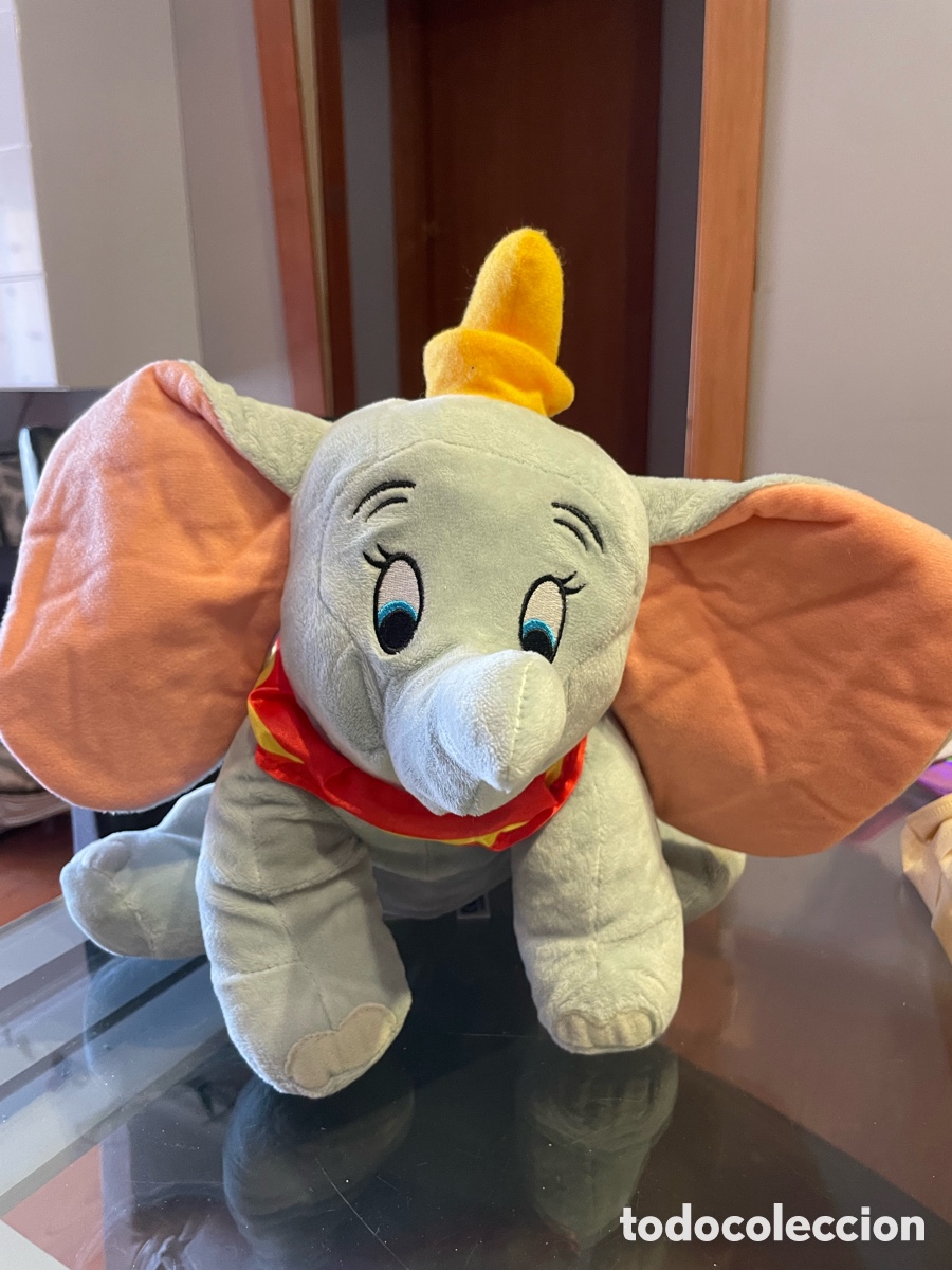 Juguetes Antiguos: Peluche Dumbo de Disney