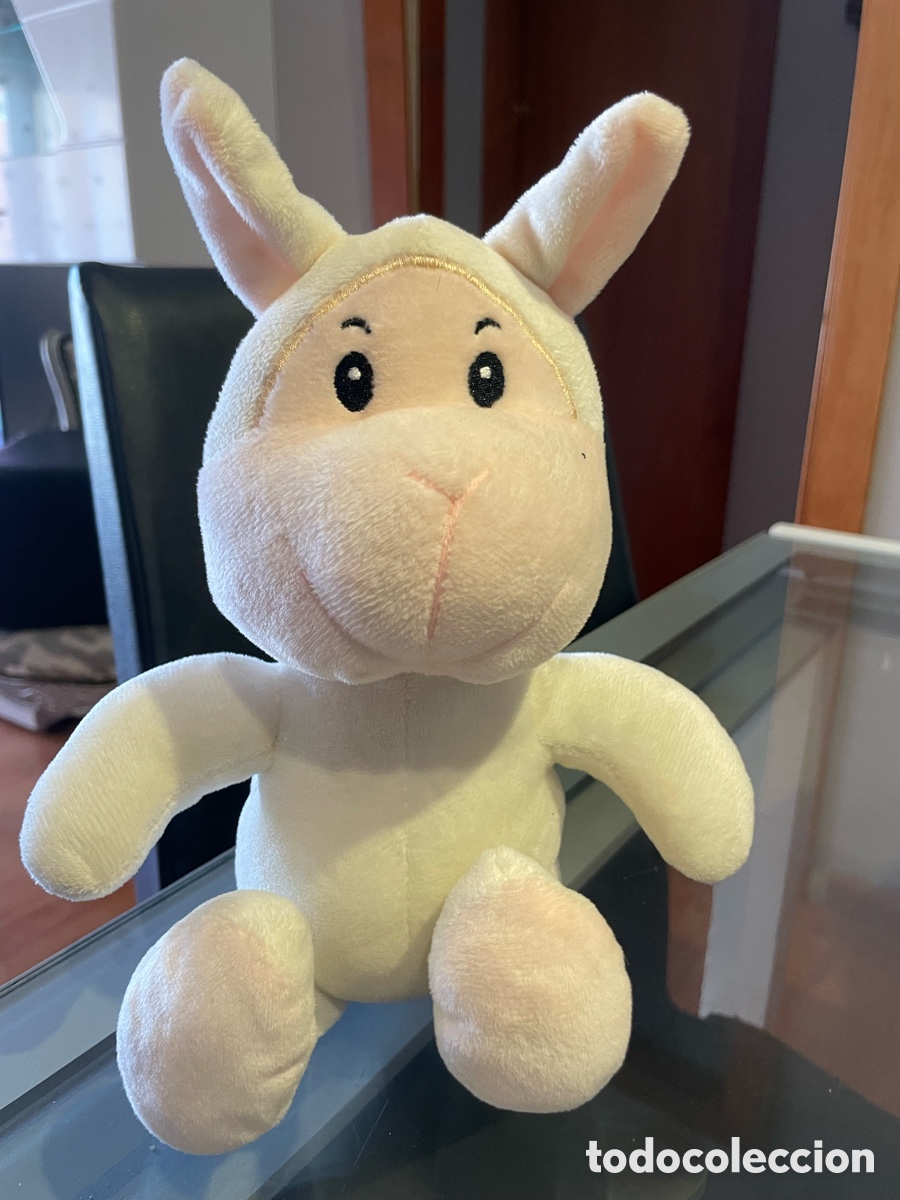 Juguetes Antiguos: Adorable conejito de peluche