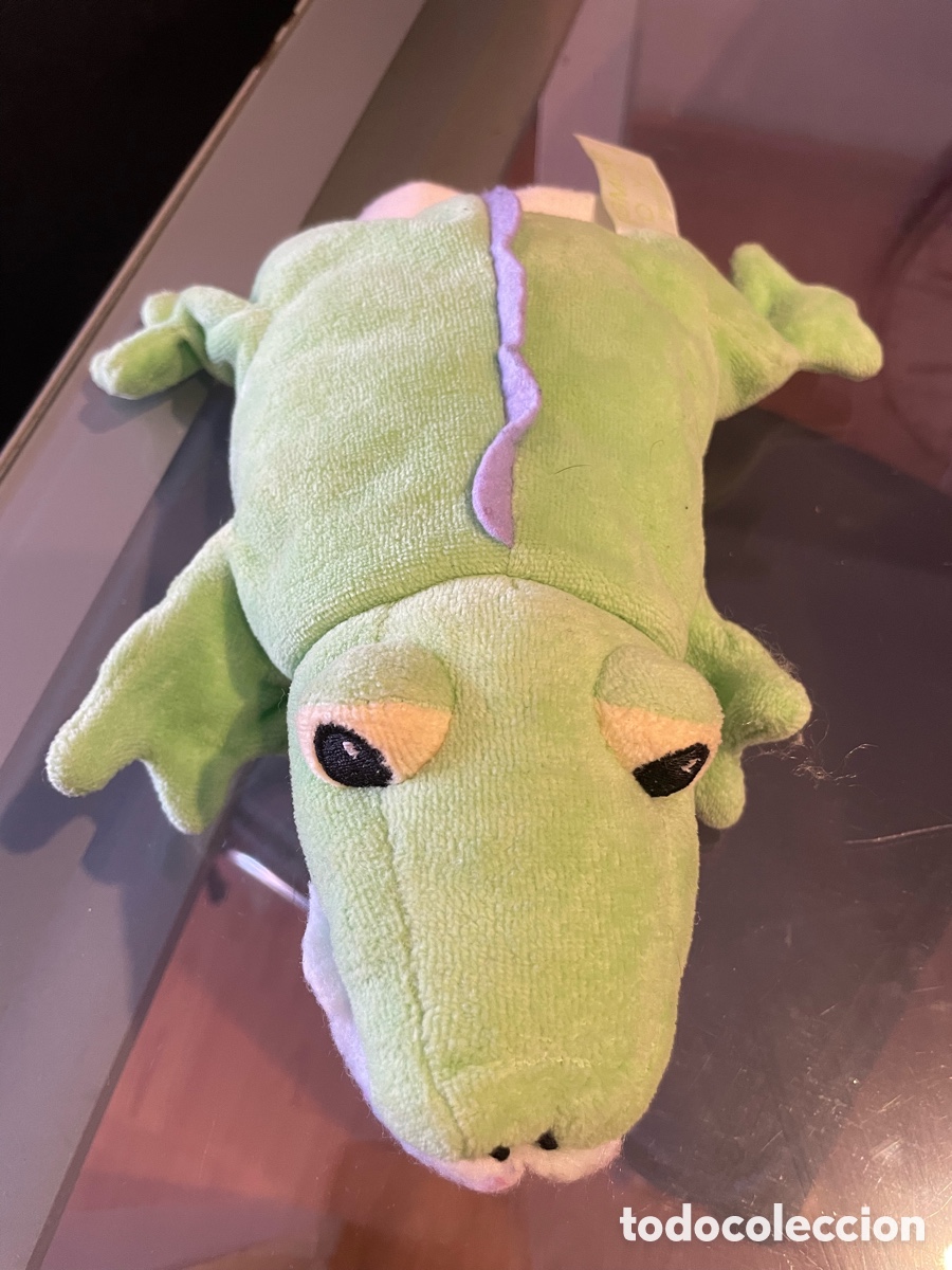 Juguetes Antiguos: Marioneta de Manu, cocodrilo Gioco Neonati