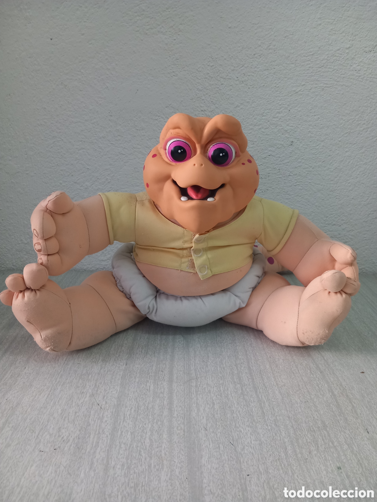 Old Toys: ANTIGUO BEBE SINCLAIR PELUCHE FUNCIONANDO