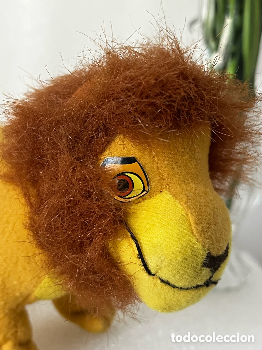 Juguetes antiguos: Peluche del Rey Leon (1998) - Foto 2