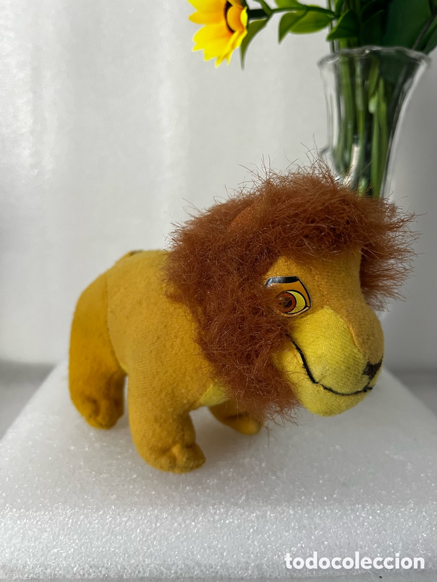 Juguetes antiguos: Peluche del Rey Leon (1998) - Foto 3