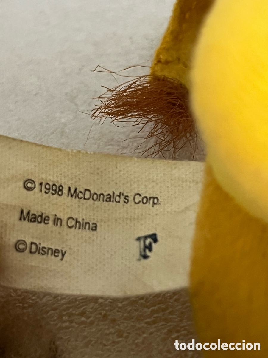 Juguetes antiguos: Peluche del Rey Leon (1998) - Foto 5