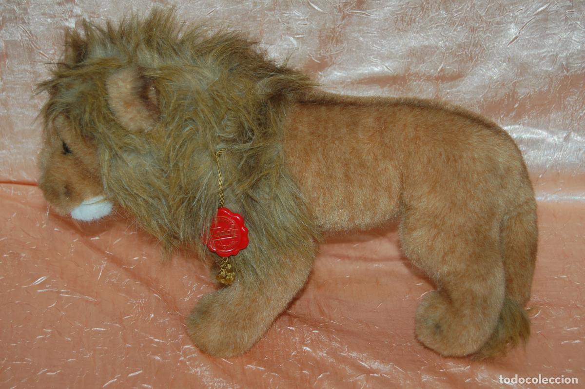 Juguetes antiguos: le&oacute;n alem&aacute;n teddy hermann - Foto 3