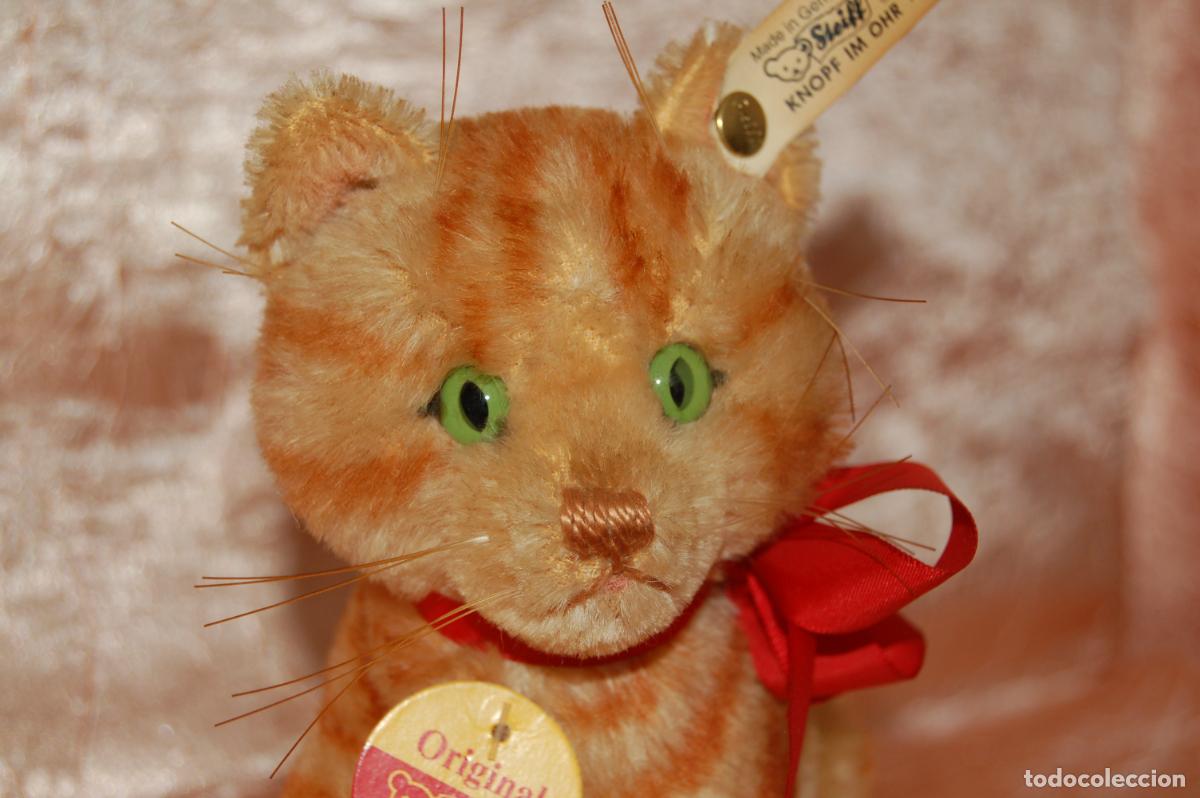 Old Toys: gato alem&aacute;n marca steiff