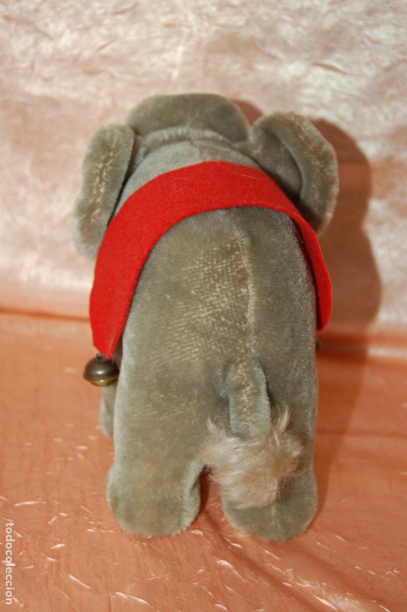 Juguetes antiguos: elefante alem&aacute;n steiff - Foto 3
