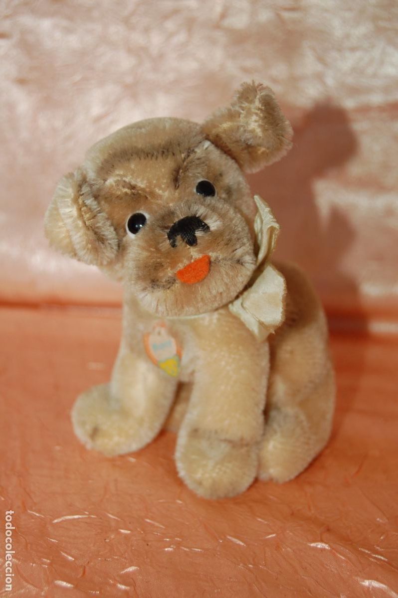 Juguetes antiguos: perrito alem&aacute;n steiff - Foto 6