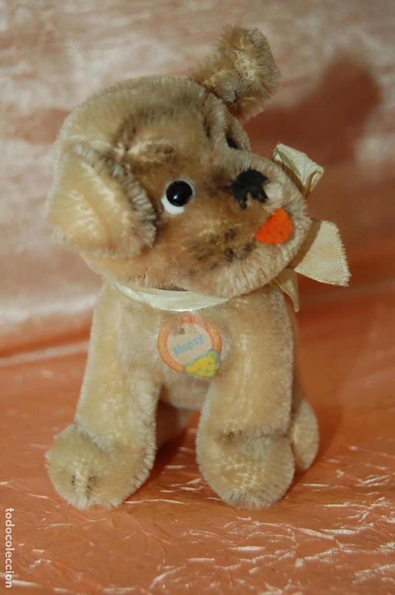 Juguetes Antiguos: perrito alem&aacute;n steiff