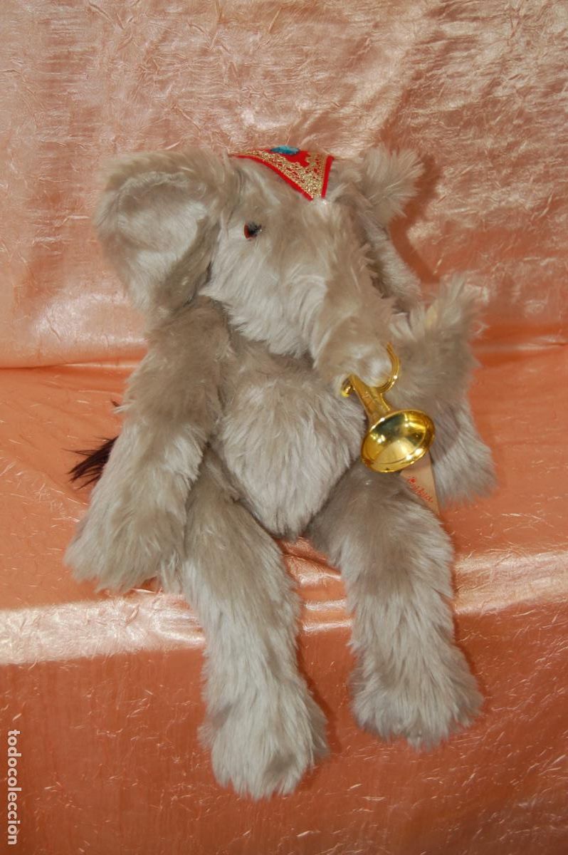 Old Toys: elefante trompetista de colecci&oacute;n sigikid