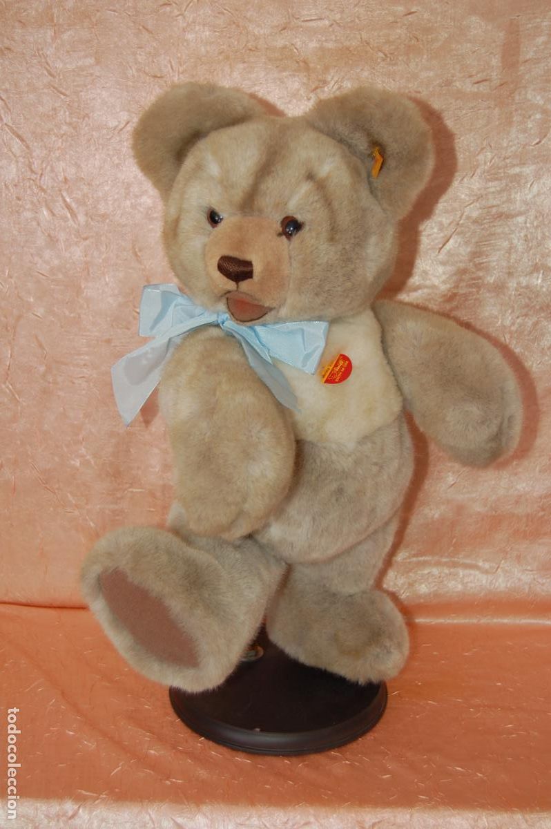 Juguetes Antiguos: oso de peluche steiff grande