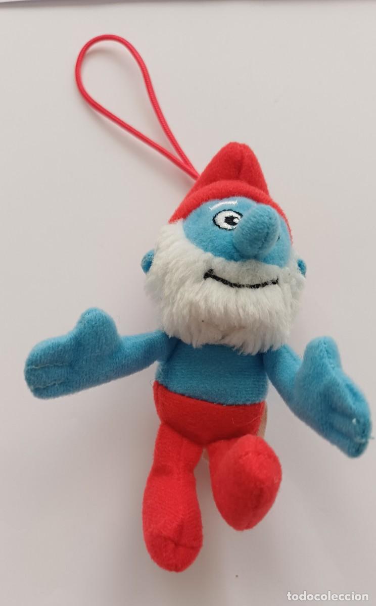 Juguetes Antiguos: PEQUE&Ntilde;O PELUCHE PAPA PITUFO DE Mc.DONALDS
