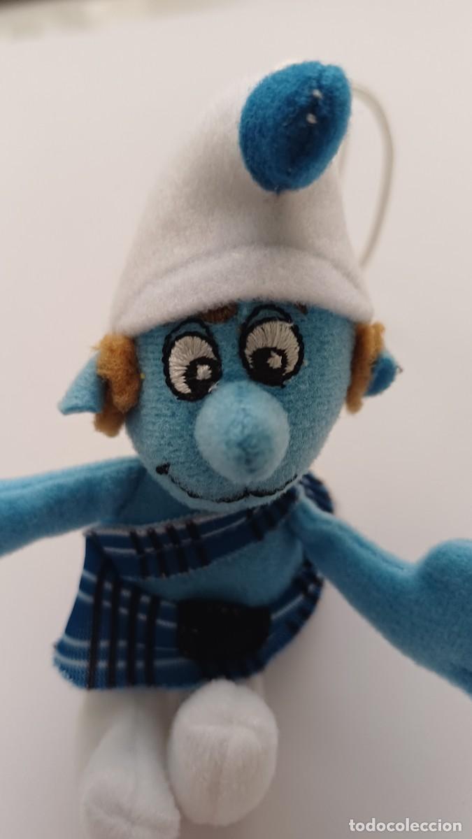 Juguetes Antiguos: PEQUE&Ntilde;O PELUCHE PITUFINA DE Mc.DONALDS