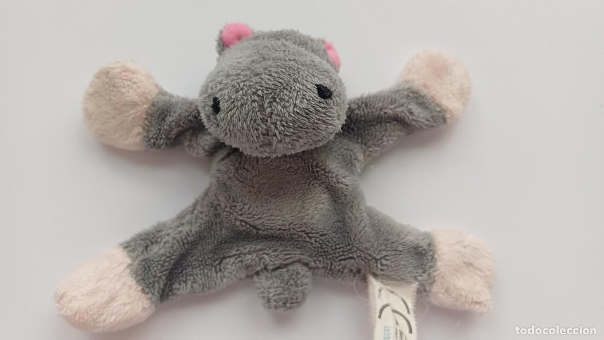 Juguetes Antiguos: PEQUE&Ntilde;O PELUCHE HIPOPOTAMO CON IMAN