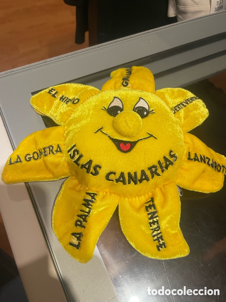 Juguetes Antiguos: Peluche con forma de sol