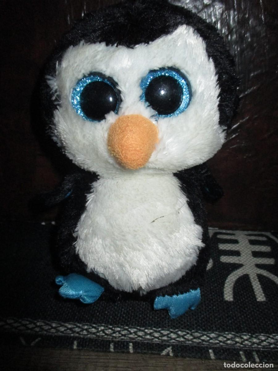 Altes Spielzeug: 520- Peluche Ty Beanie Boos - Ping&uuml;ino Waddles (Excelente Estado)