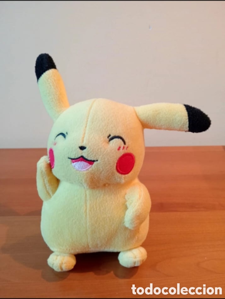 Juguetes Antiguos: Peluche Pok&eacute;mon Pikachu