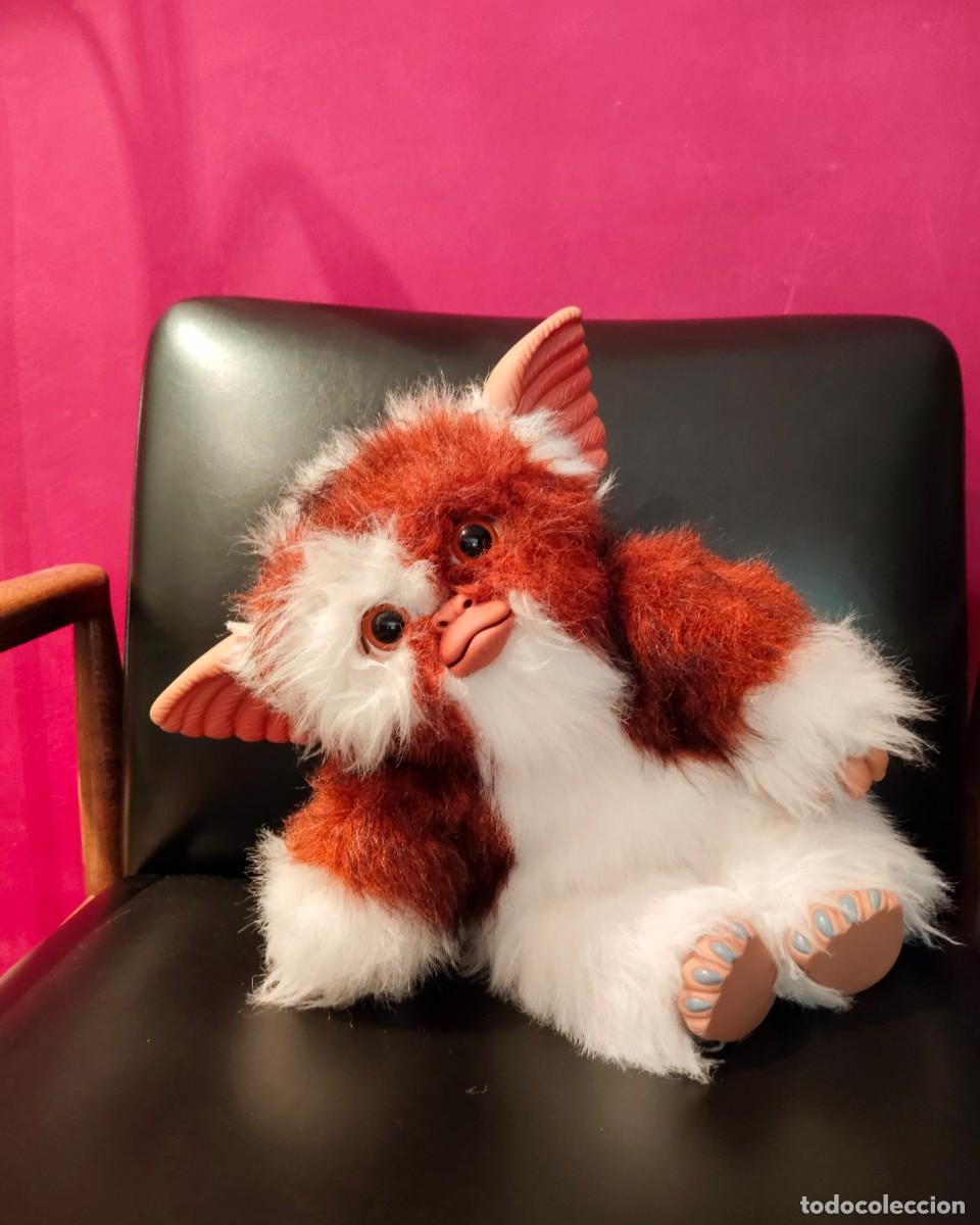 Juguetes Antiguos: Peluche Gizmo, el entra&ntilde;able Mogwai de las pel&iacute;culas Gremlins. A&ntilde;os 80. Quir&oacute;n