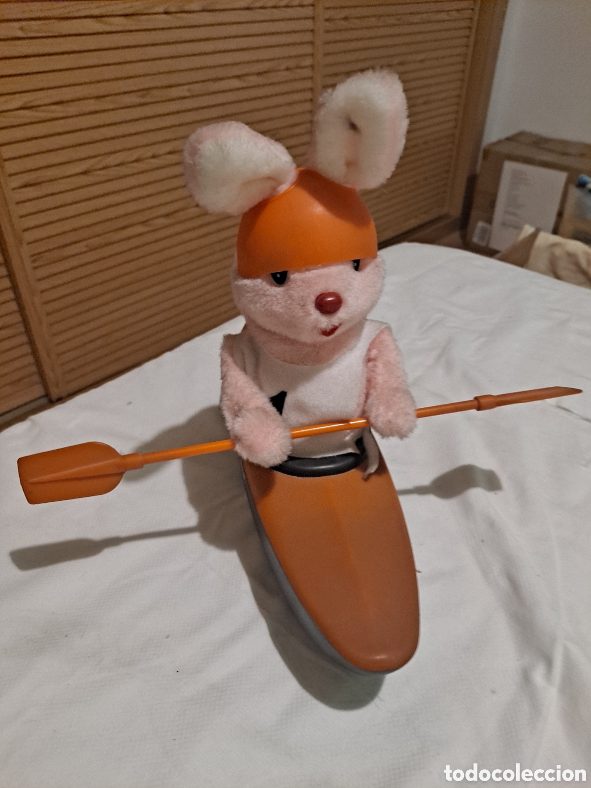 Juguetes Antiguos: Aut&eacute;ntico Peluche Conejito Pirag&uuml;ista DURACELL