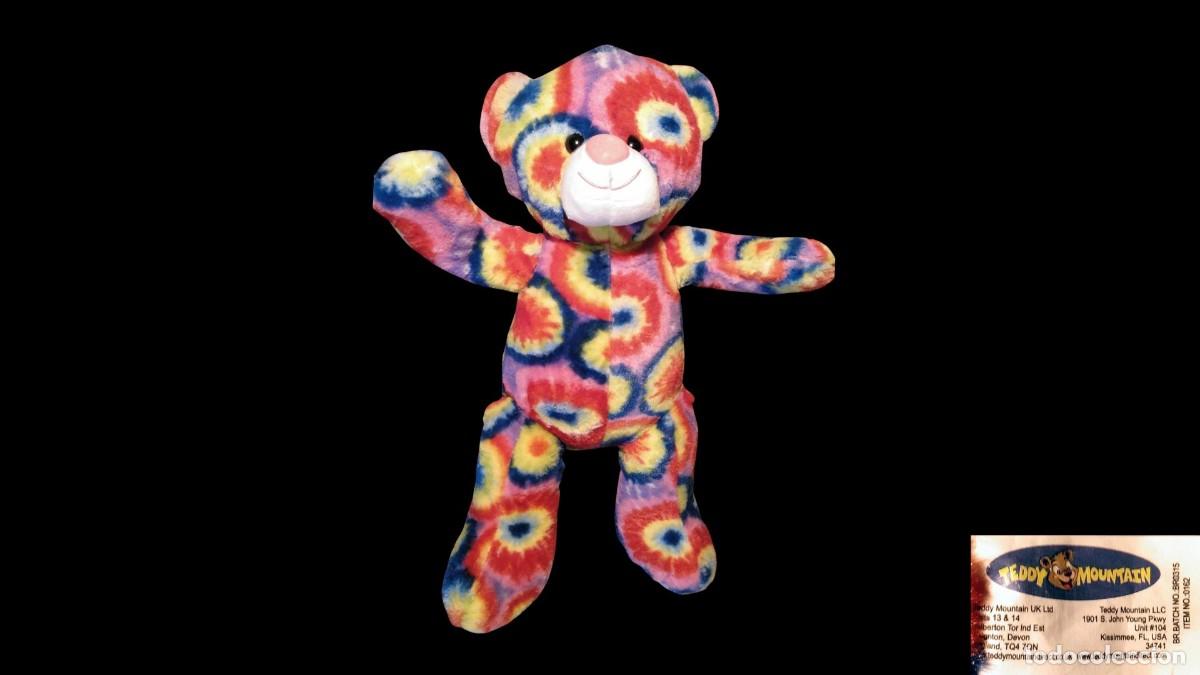 Jouets Anciens: OSO PELUCHE TEDDY MOUNTAIN &middot; TIE-DYE MULTICOLOR &middot; 40 CM &middot; ITEM 9162 &middot; USA/UK &middot; COLECCIONISTA &middot; REGAL