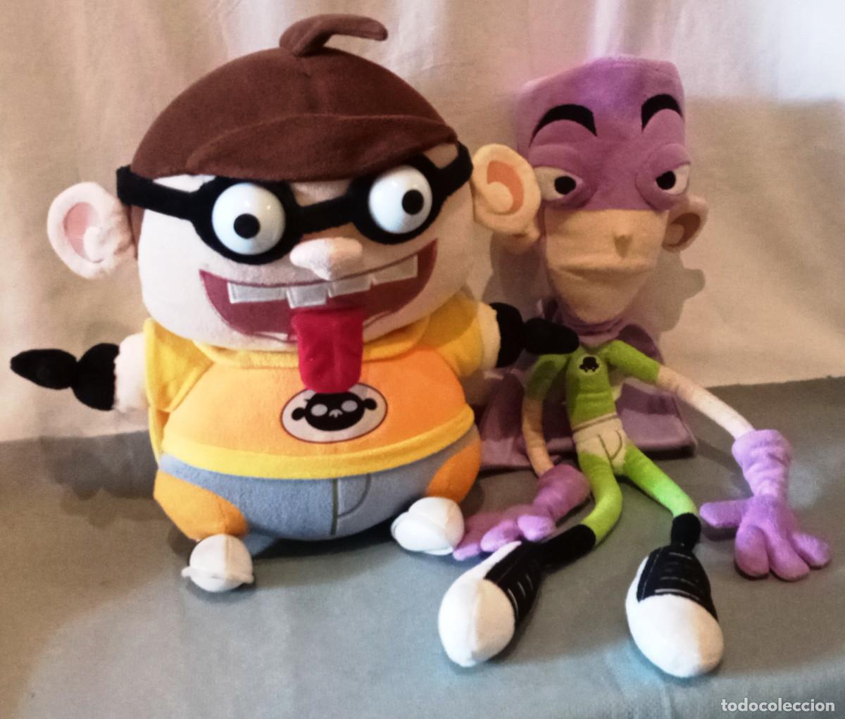Juguetes Antiguos: Peluches Fanboy y Chum Chum.