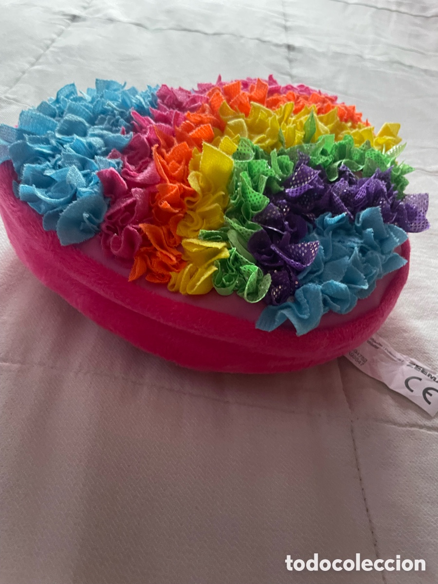 Juguetes antiguos: Peluche coj&iacute;n, coraz&oacute;n - Foto 3