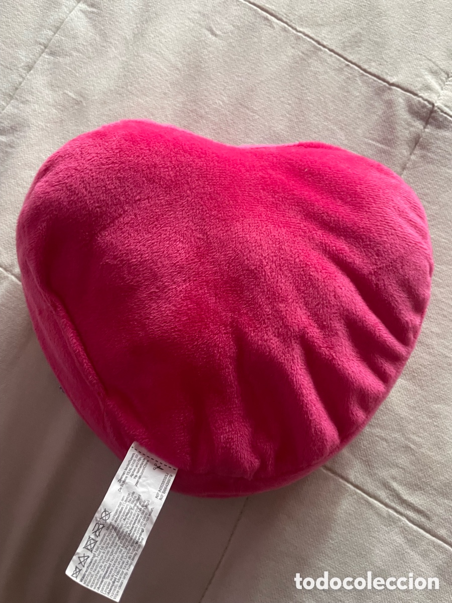 Juguetes antiguos: Peluche coj&iacute;n, coraz&oacute;n - Foto 4