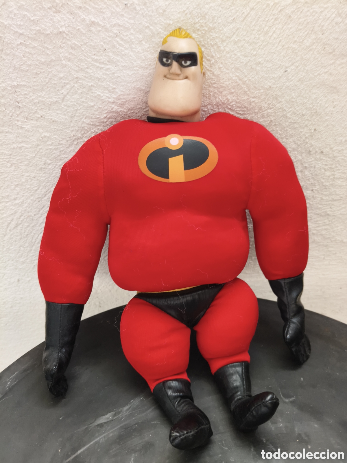 Juguetes Antiguos: Mu&ntilde;eco superheroe fantastico Mr incre&iacute;ble Disney Pixar