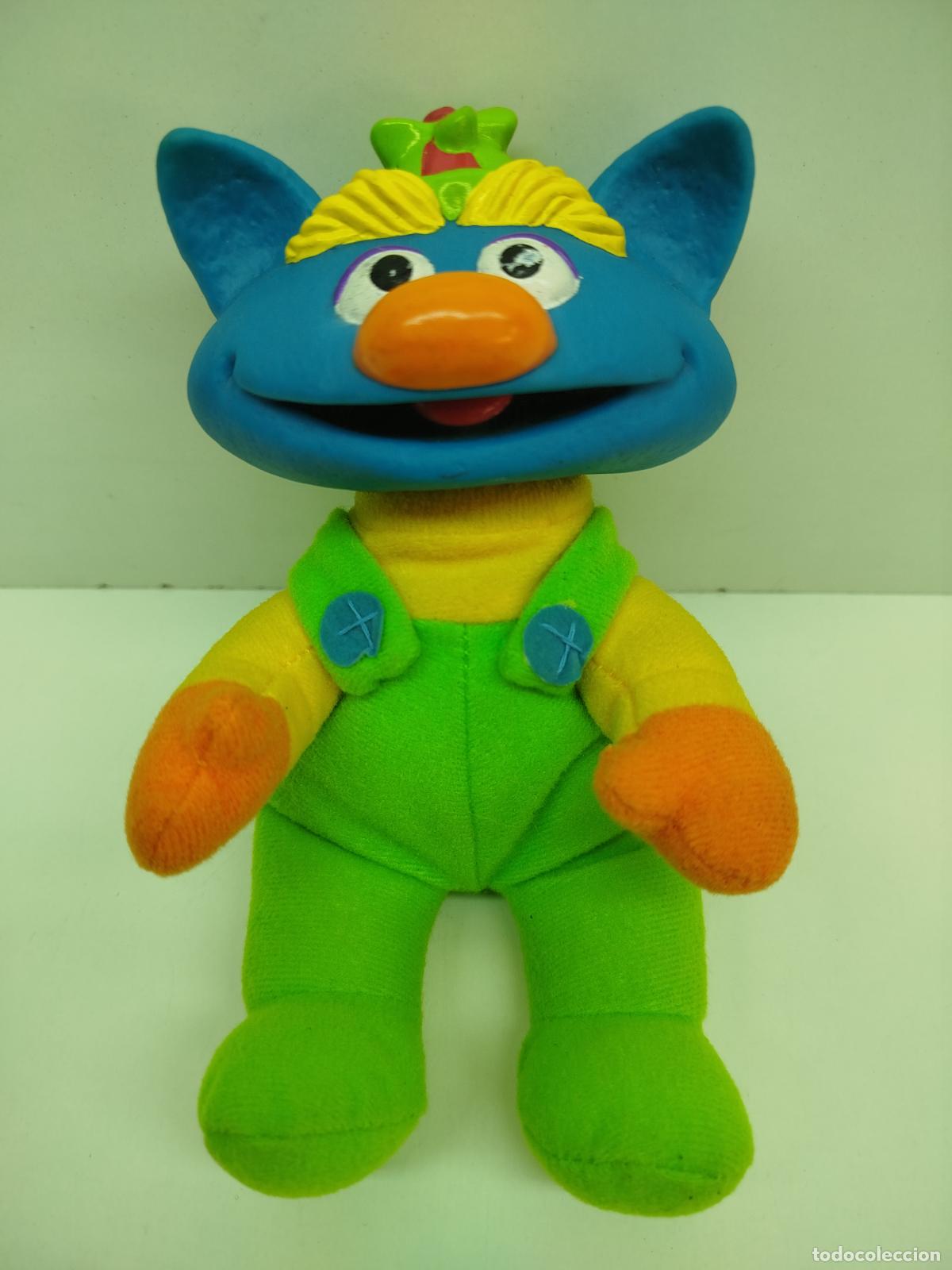 Juguetes Antiguos: ANTIGUO PELUCHE BLUKI DE BARRIO S&Eacute;SAMO - 1997 TYCO 18CM.
