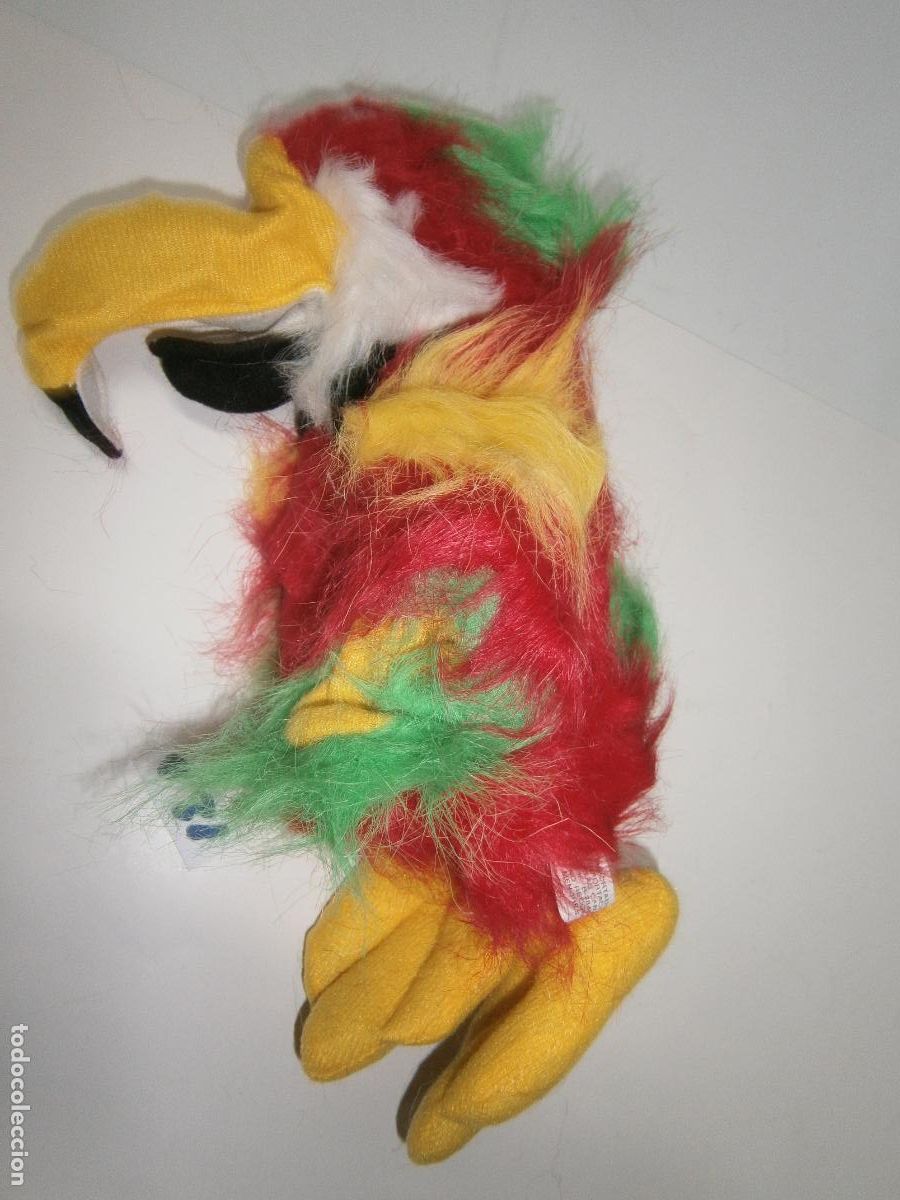 Juguetes Antiguos: ANTIGUA MARIONETA DE MANO GRAN TAMA&Ntilde;O - LORO