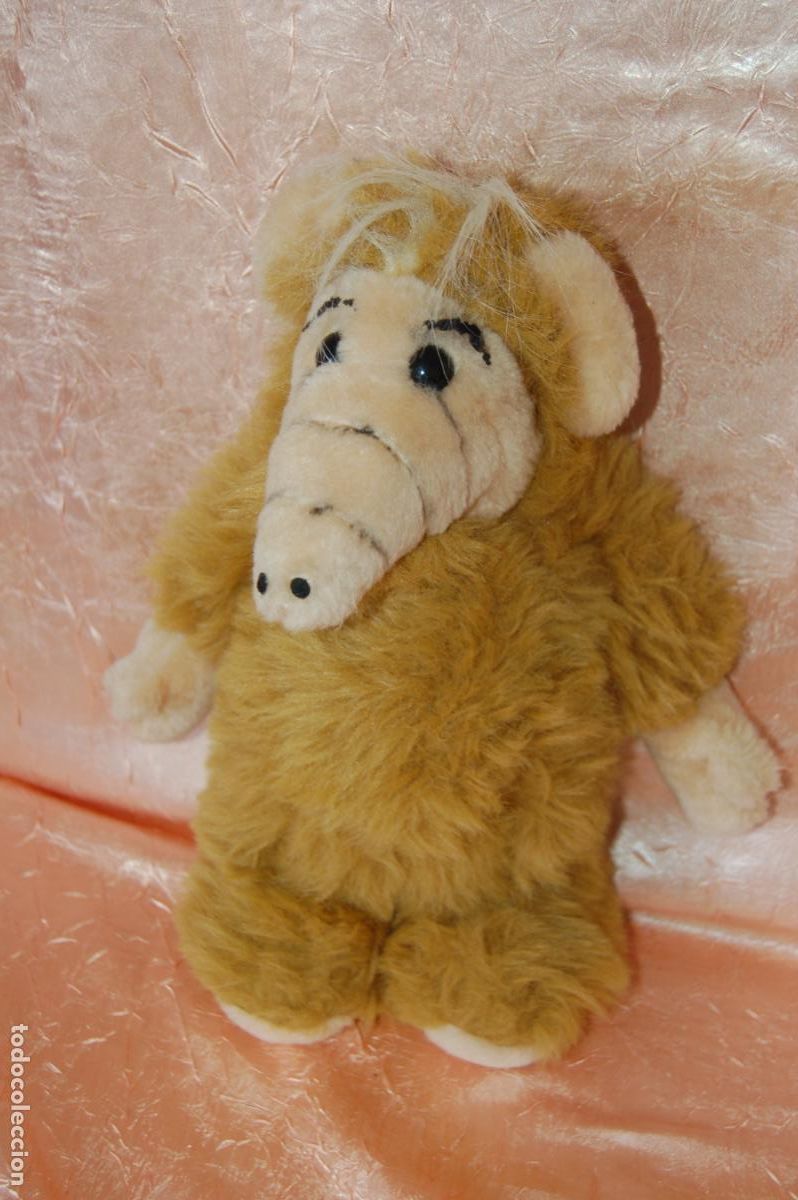 Juguetes Antiguos: mu&ntilde;eco de peluche ALF