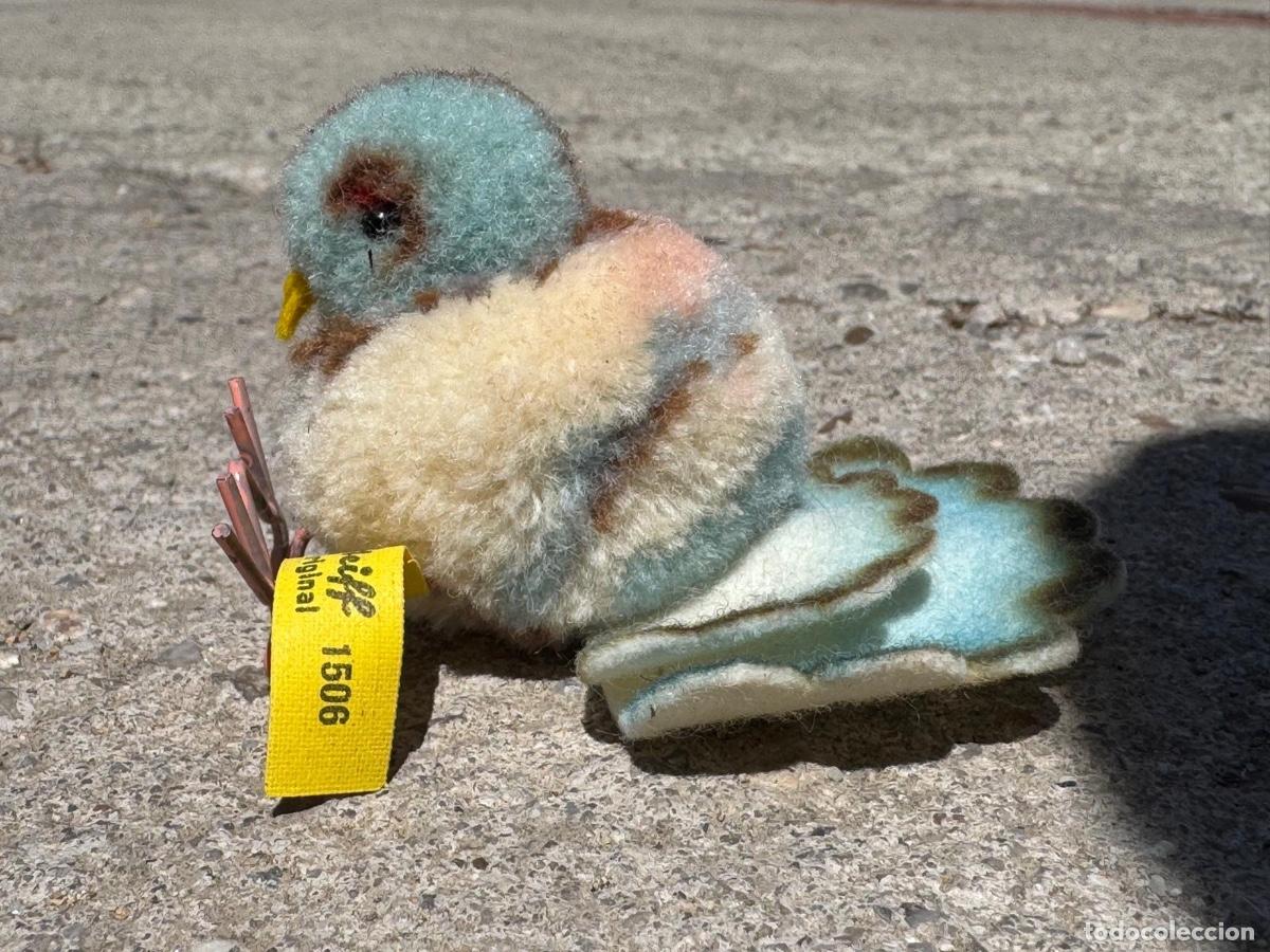 Old Toys: Peque&ntilde;o p&aacute;jaro juguete peluche marca steiff etiqueta mitad s XX