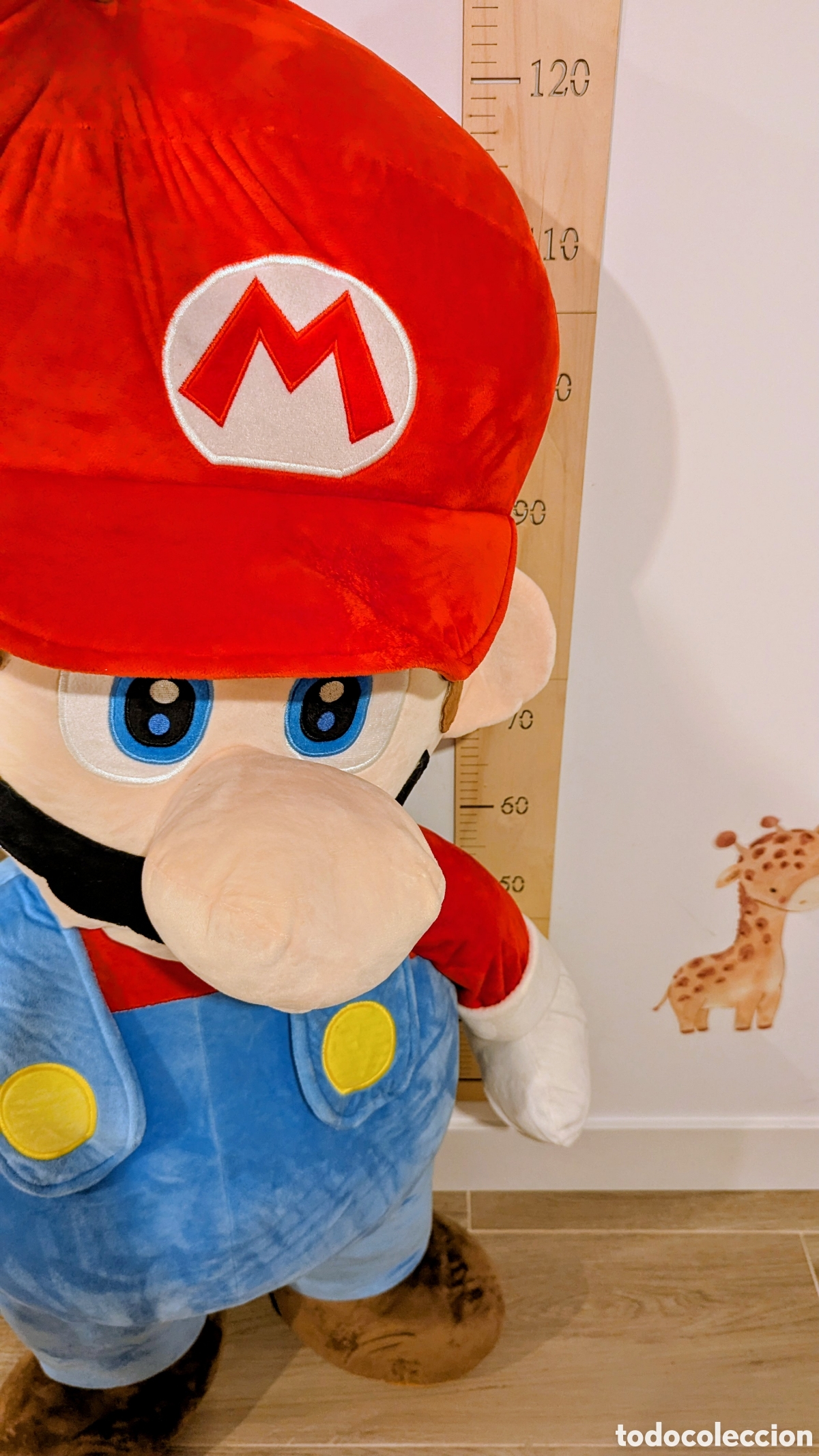 Jouets Anciens: Peluche Gigante Super Mario Bros Nintendo 110cm Original 2022