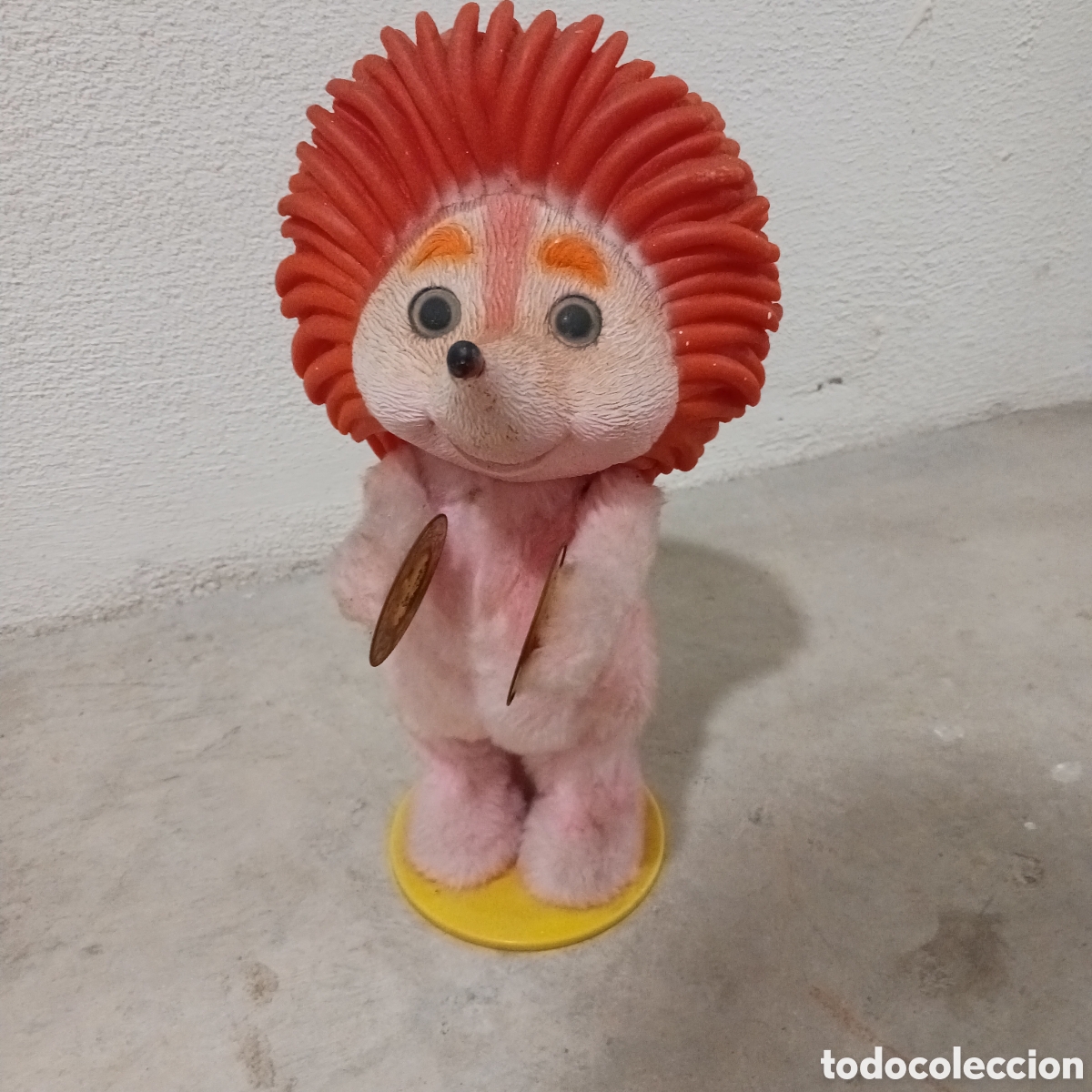 Juguetes antiguos: Espinete, figura mu&ntilde;eco de Barrio Sesamo