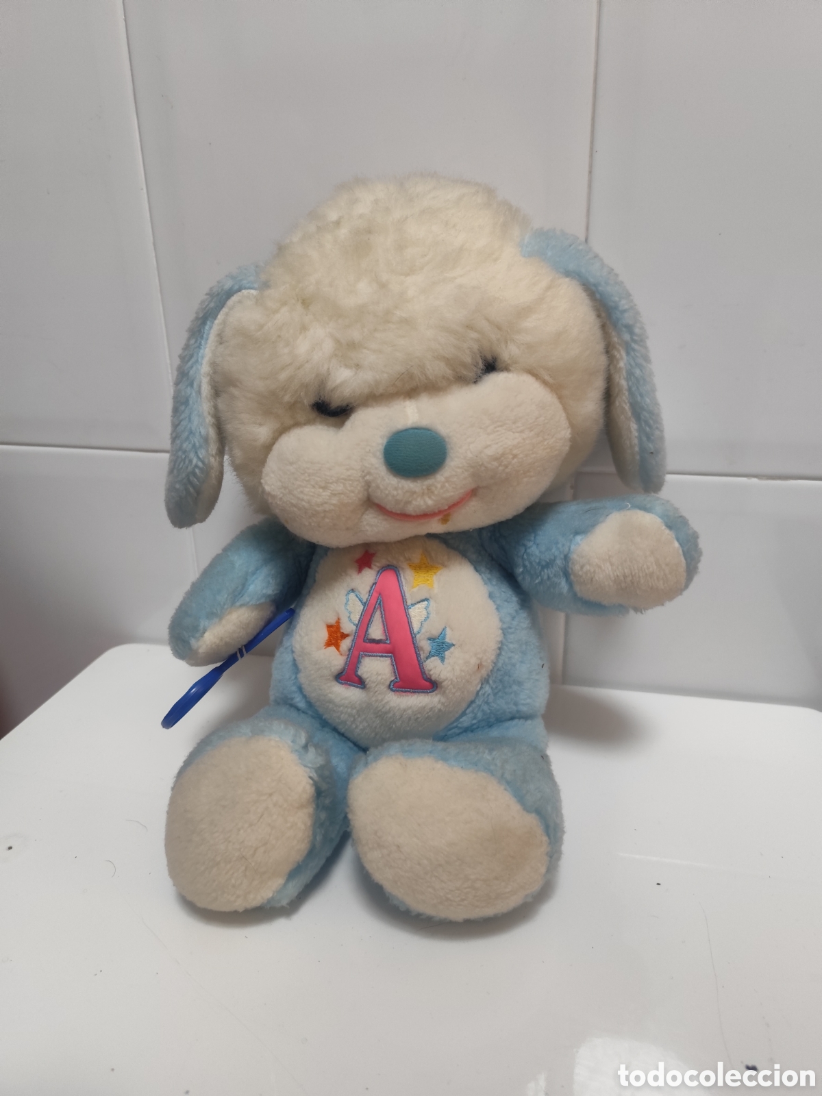 Juguetes antiguos: Mu&ntilde;eco Angeloso de Vir