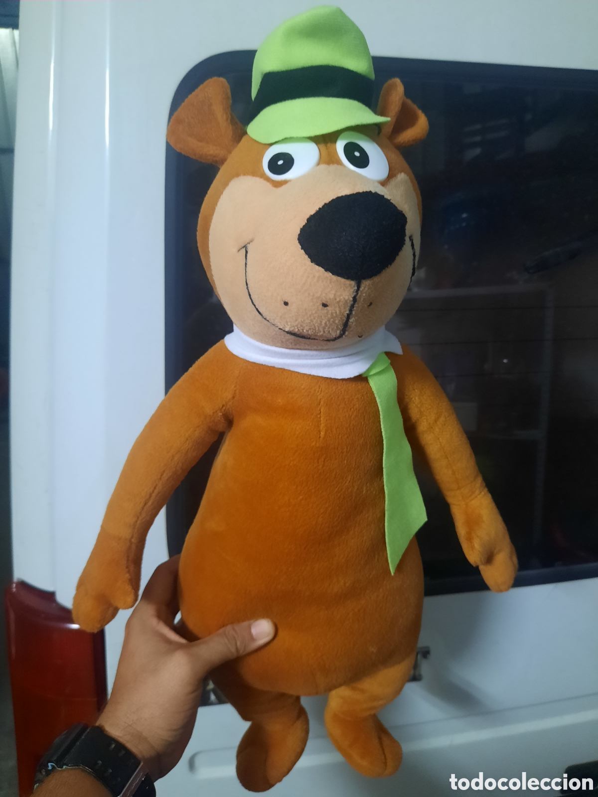 Juguetes antiguos: peluche del Oso Yogui de Hanna-Barbera 45cm