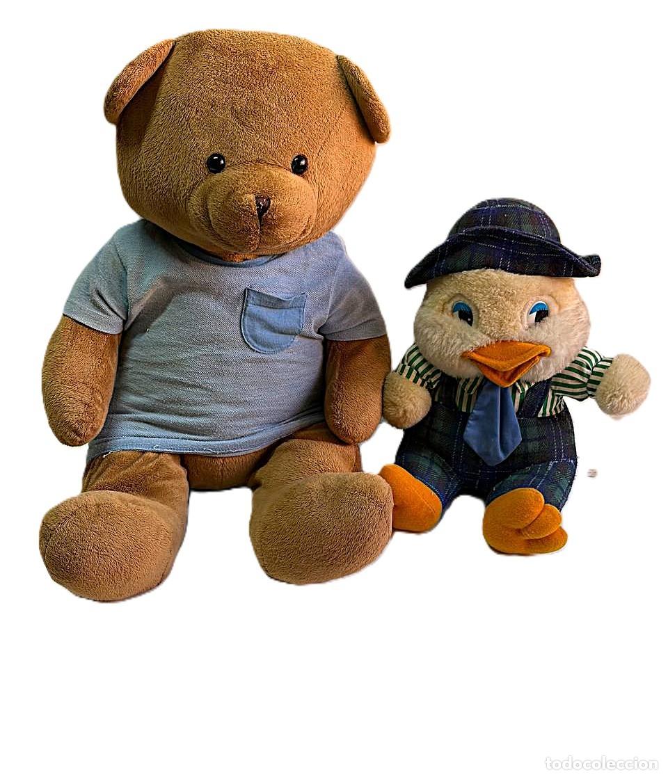Jouets Anciens: 2 PELUCHE 57 Y 30 CM. ALTO