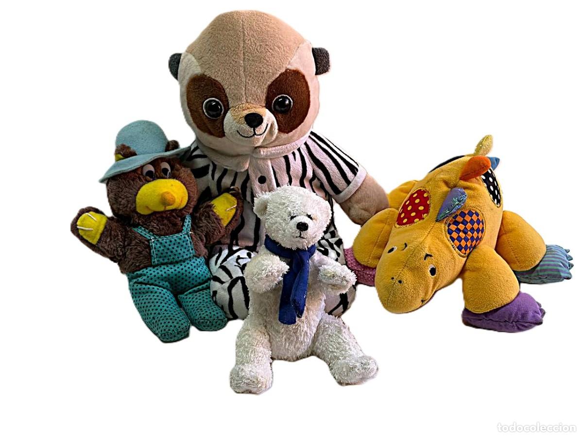 Jouets Anciens: LOTE DE PELUCHES ALTURA 20-37 CM