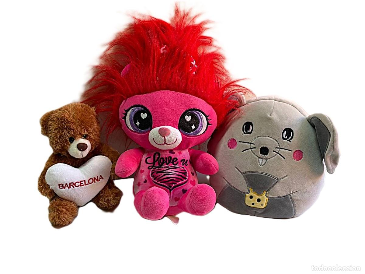 Jouets Anciens: LOTE DE PELUCHES ALTURA 18-32 CM