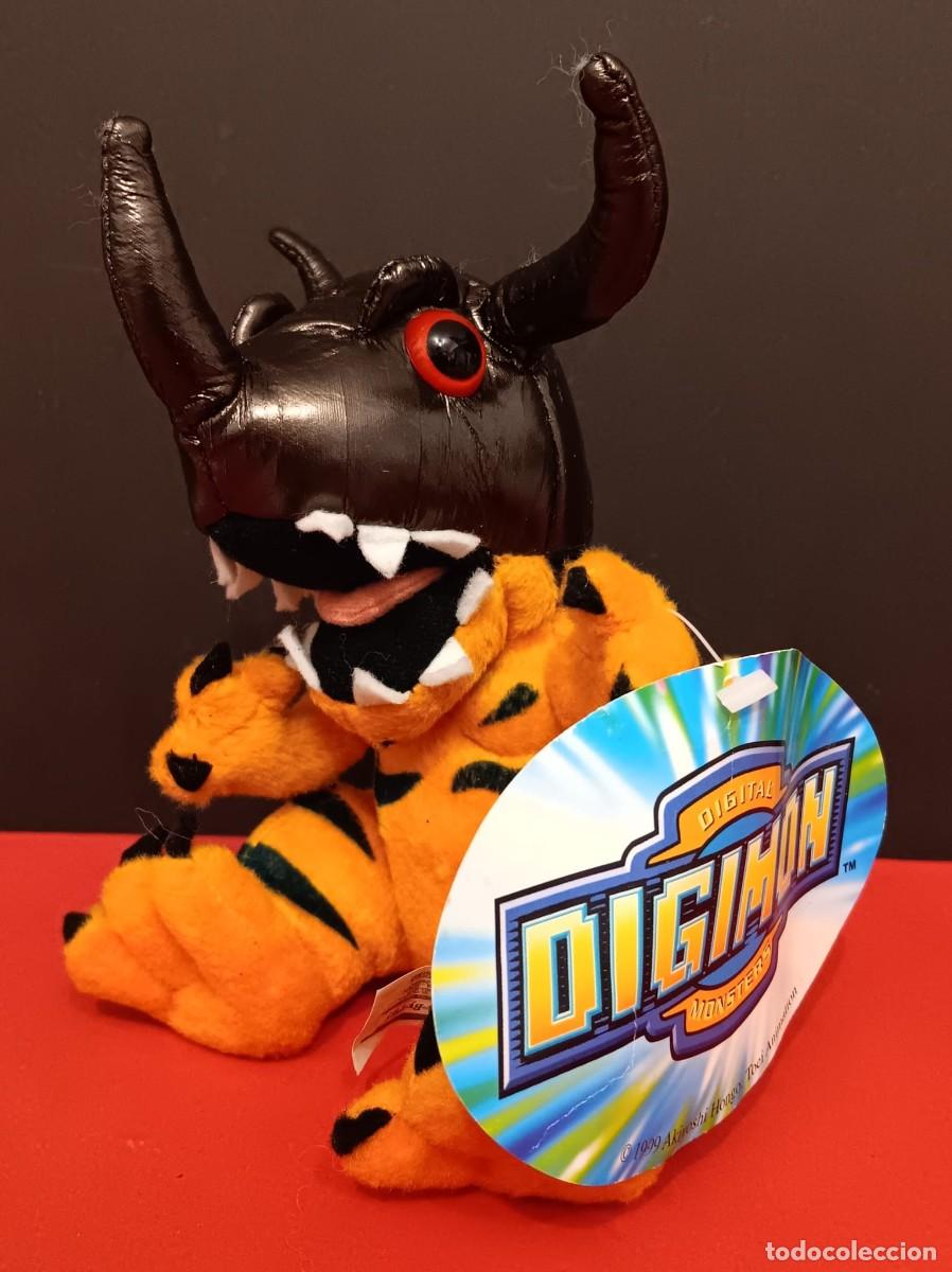 Altes Spielzeug: PELUCHE FIGURA SERIE DIGIMON GREYMON PLAY BY PLAY A&Ntilde;OS 90 CON SU ETIQUETA ORIGINAL