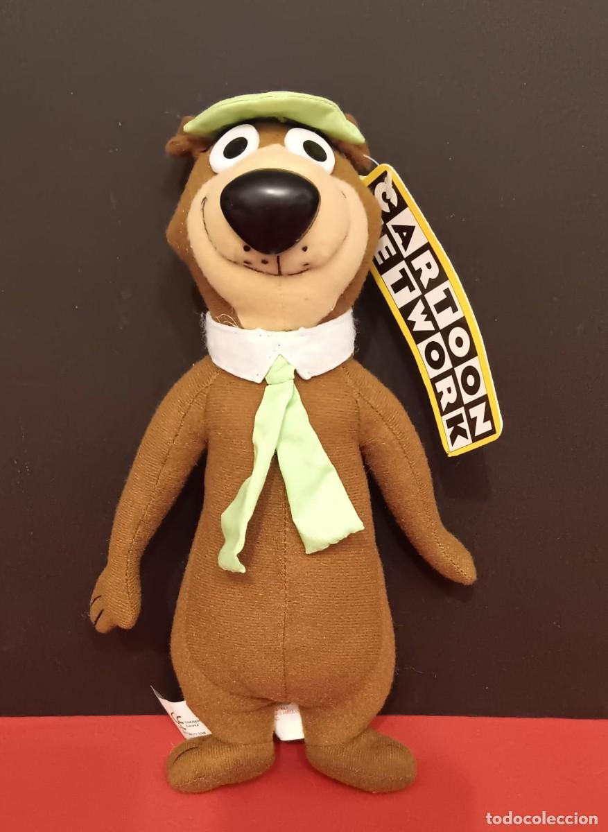 Juguetes antiguos: PELUCHE FIGURA SERIE HANNA BARBERA OSO YOGUI YOGI PLAY BY PLAY 2001 CON SU ETIQUETA ORIGINAL