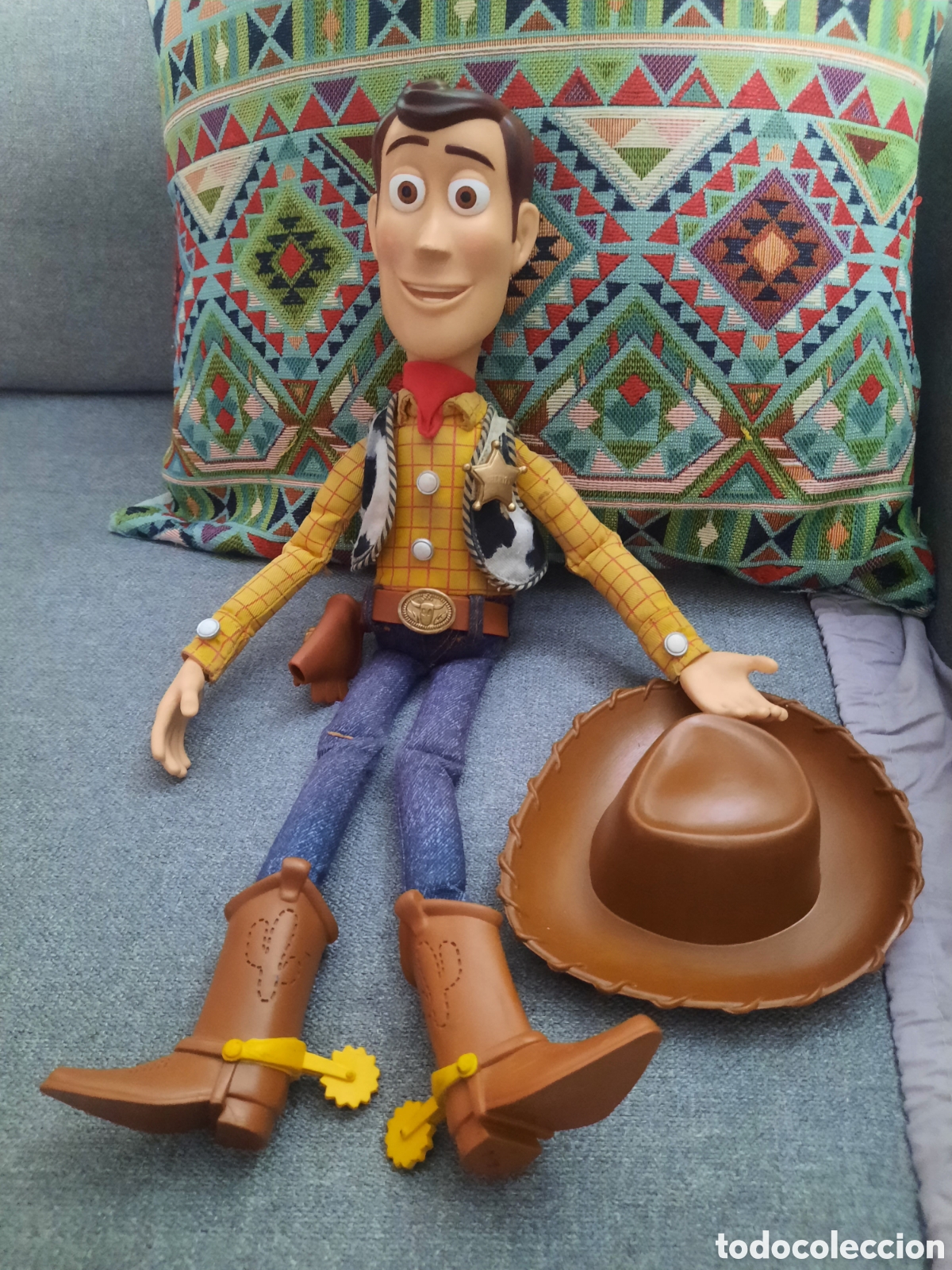 Giocattoli Antichi: Vaquero Woody - Thinkway Toys - Toy Story - Espa&ntilde;ol