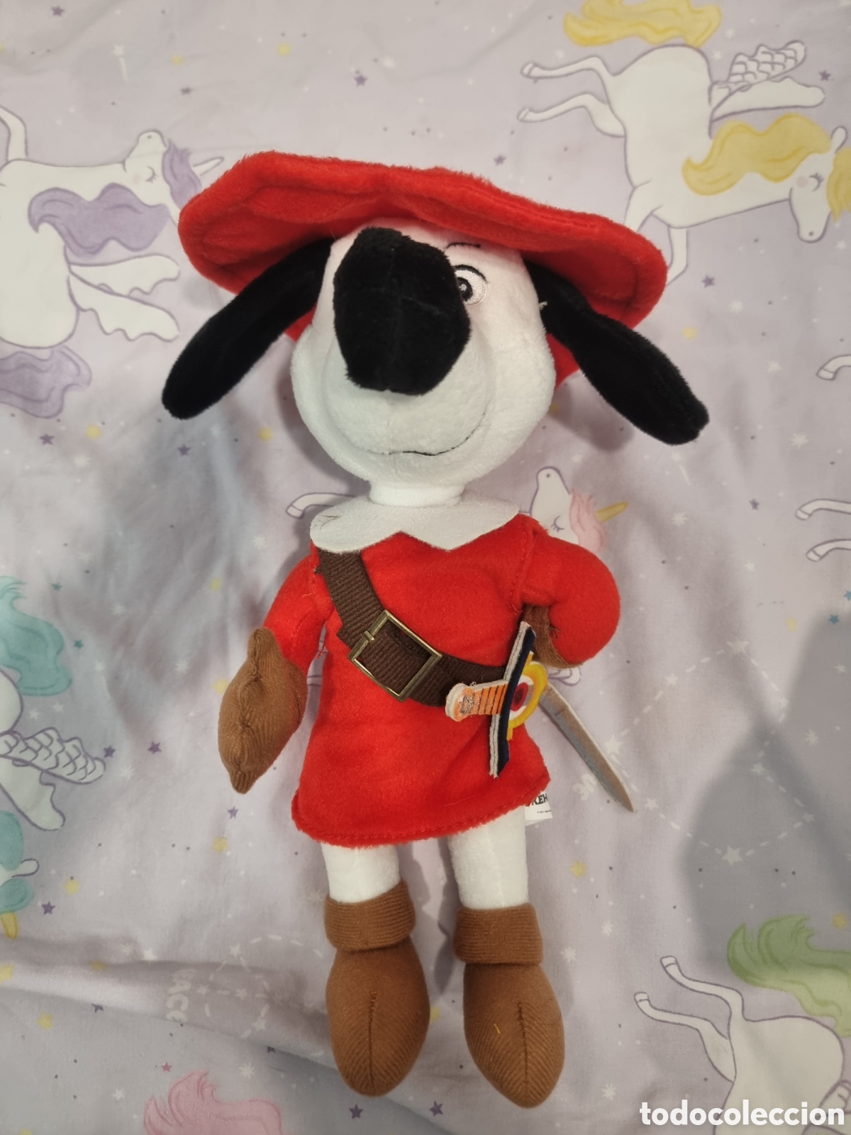 Juguetes antiguos: D' Artacan y los 3 mosqueperros Peluche