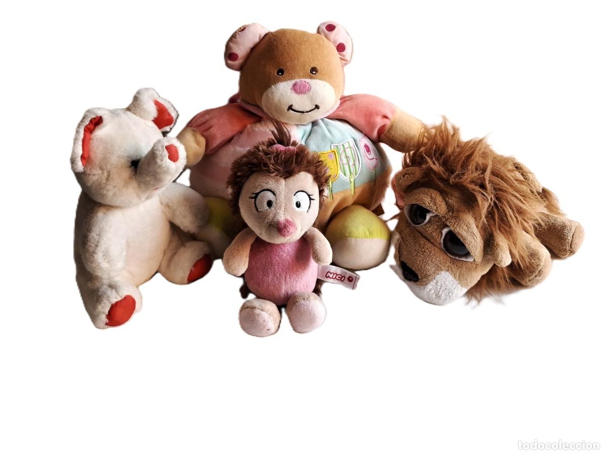 Juguetes antiguos: LOTE DE JUGUETES DE PELUCHE
