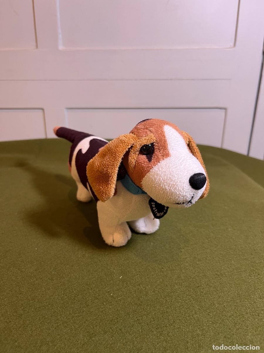Juguetes antiguos: Peluche peque&ntilde;o perro Rastreator promoci&oacute;n publicitaria mascota de compa&ntilde;&iacute;a aseguradora regalo colec