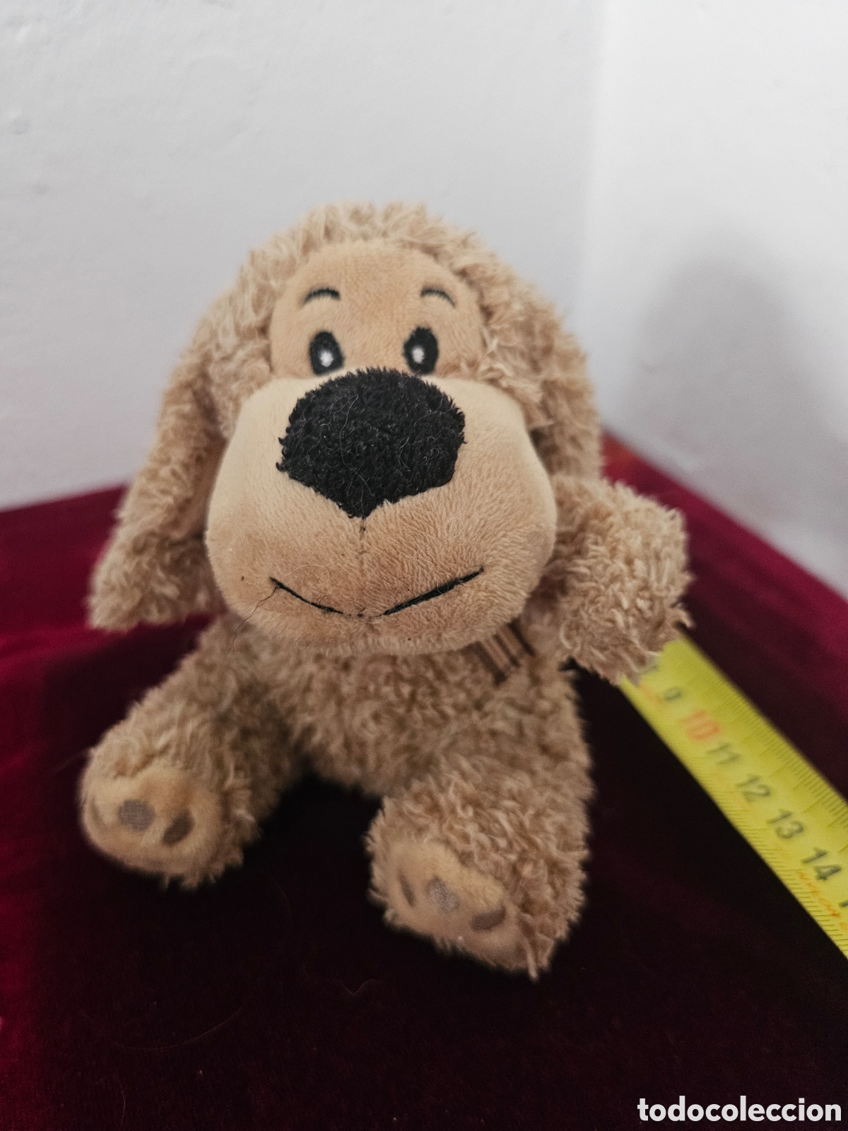 Juguetes antiguos: Peluche perro peque&ntilde;o Honest BCN Matar&oacute; 1990s 2000s